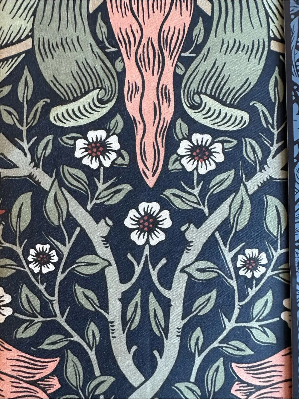 William Morris queen duvet